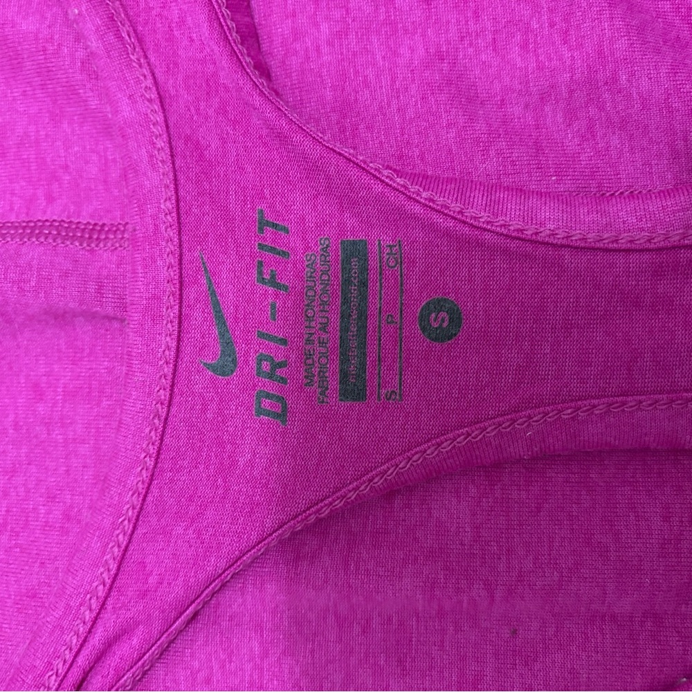 Women's Pink Racerback Tank Top - Picture 3 of 3